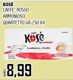 Big Food Caffè Kose Armonioso offerta