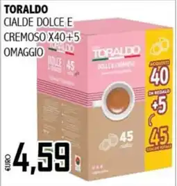 Big Food Cialde dolce e cremoso Toraldo offerta