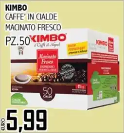 Big Food Kimbo Caffè in Cialde Macinato Fresco offerta