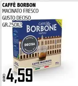 Big Food Caffè Borbone macinato fresco offerta