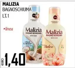 Big Food Malizia bagno schiuma offerta