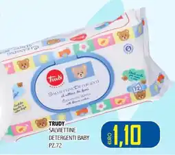 Big Food Trudy salviettine detergenti baby offerta