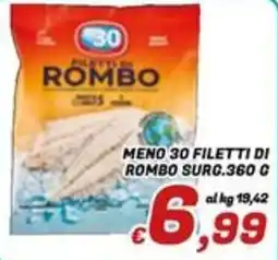 Idromarket Filetti di rombo offerta