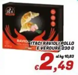 Idromarket Itaci ravioli pollo e verdure offerta