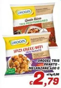 Idromarket Orogel tris panato - melanzane offerta