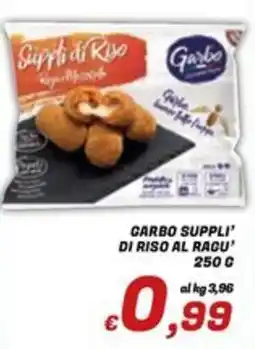 Idromarket Carbo Suppli' di Riso al Ragu' offerta