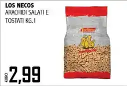 Big Food Los Necos arachidi salati e tostati offerta