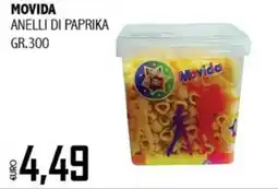 Big Food Movida anelli di paprika offerta