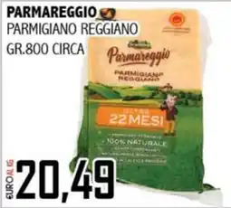 Big Food Parmareggio Parmigiano Reggiano offerta