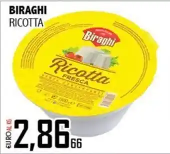 Big Food Ricotta fresca Biraghi offerta