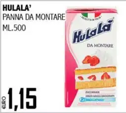 Big Food Hulala' panna da montare offerta