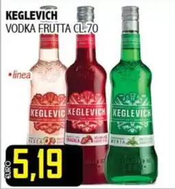 Big Food Keglevich Vodka Frutta offerta