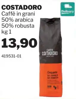 GrosMarket Caffè in grani Costadoro offerta