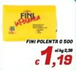 Idromarket Finì polenta offerta