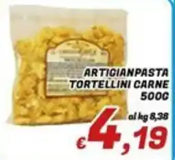 Idromarket Artigianpasta tortellini carne offerta
