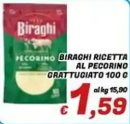 Idromarket Biraghi ricetta al pecorino offerta