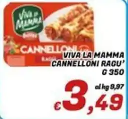 Idromarket Viva la mamma cannelloni racu' offerta