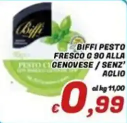Idromarket Biffi pesto fresco c 90 alla genovese / senz' aglio offerta