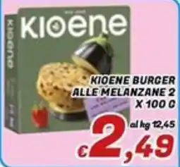 Idromarket Kioene burger alle melanzane offerta