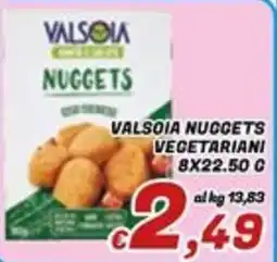 Idromarket Valsoia nuggets vegetariani offerta