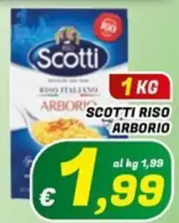 Idromarket Scotti riso arborio offerta