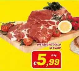 Idromarket Bistecche collo di suino offerta