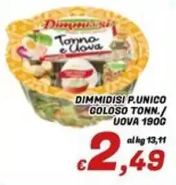 Idromarket Dimmidisi Tonno e Uova offerta