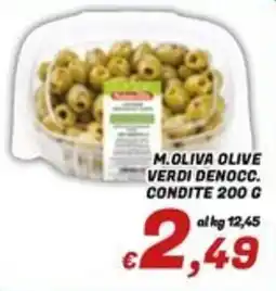 Idromarket M.Oliva olive verdi denocciolate offerta