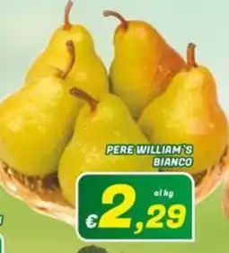 Idromarket Pere William's Bianco offerta