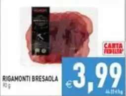 Pim Supermercati Rigamonti bresaola offerta