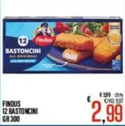 Supermercati EffePiù Findus bastoncini offerta