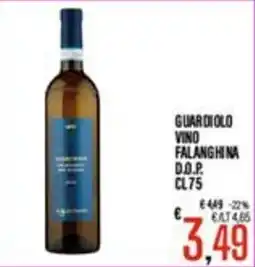 Supermercati EffePiù Guardiolo vino Falanghina D.O.P. offerta