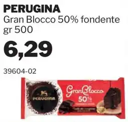 GrosMarket Perugina Gran Blocco 50% fondente offerta