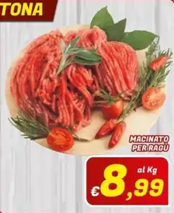 Idromarket TONA macinato per ragù offerta
