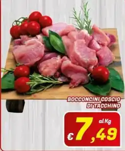 Idromarket Bocconcini coscio di tacchino offerta