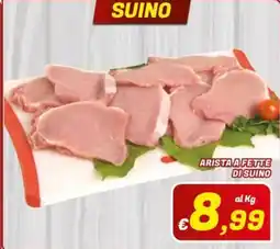 Idromarket Arista a fette di suino offerta