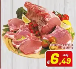Idromarket Bistecche lombo di suino offerta