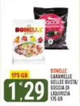 Tutto Buono Bonelle caramelle gellee busta/goccia di liquirizia offerta