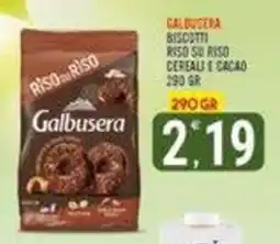 Tutto Buono Galbusera riso su riso biscotti cereali e cacao offerta