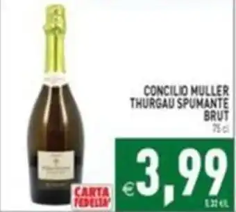 Concilio Muller Thurgau Spumante Brut