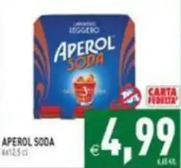 Pim Supermercati Aperol Soda offerta