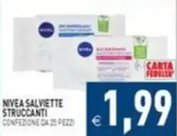 Pim Supermercati Nivea salviette struccanti offerta