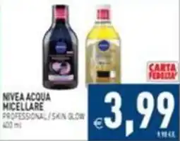 Pim Supermercati Nivea Acqua Micellare Professional / Skin Glow offerta