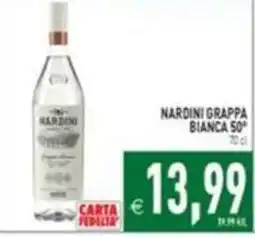 Pim Supermercati Nardini Grappa Bianca offerta