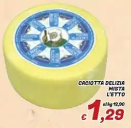 Idromarket Caciotta delizia mista offerta