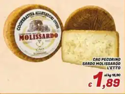 Idromarket CAO Pecorino Sardo Molissardo offerta