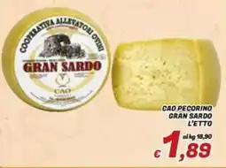 Idromarket Cao pecorino gran sardo offerta