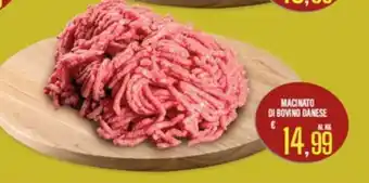 Supermercati EffePiù Macinato di bovino danese offerta