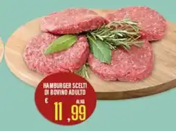 Supermercati EffePiù Hamburger scelti di bovino adulto offerta