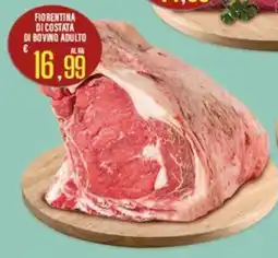 Supermercati EffePiù Fiorentina di costata di bovino adulto offerta